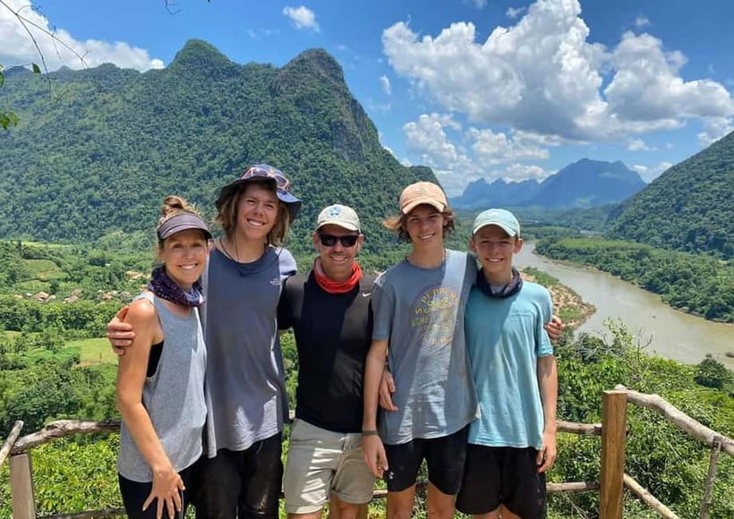 Luang Prabang: Nong Khiaw 3-Day Trekking & camping, Homstay - From Luang Prabang to Nong Khiaw by road