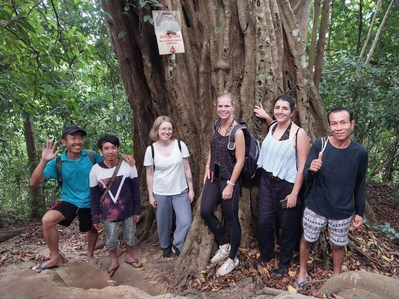 Luang Prabang Trekking LongLao to Kuang si falls full day - The first climb above the Longlao valley