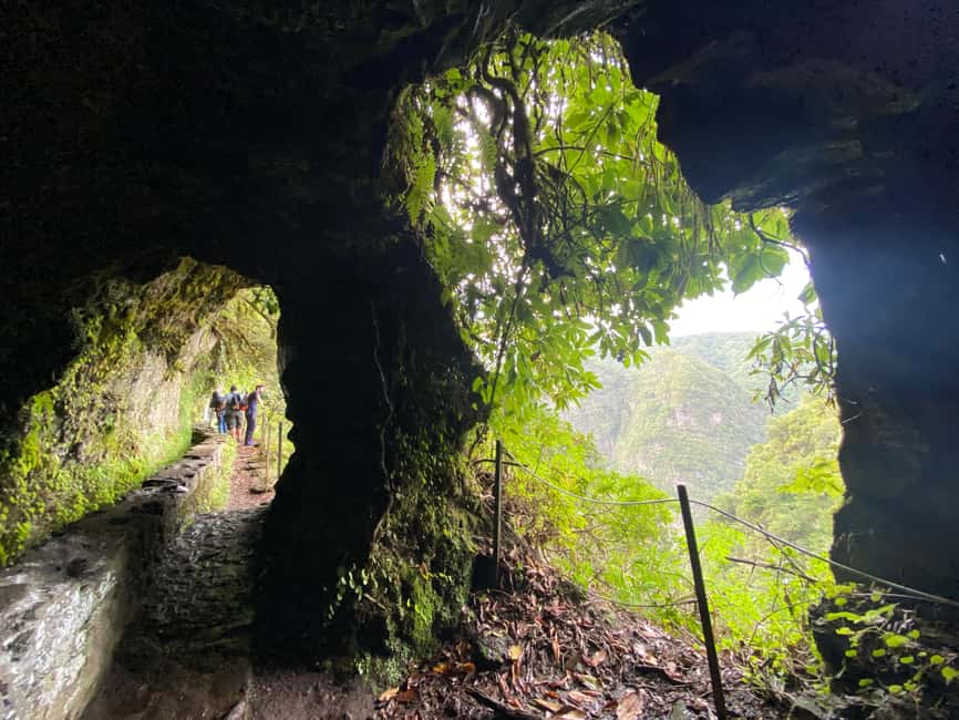 Madeira: PR 9 - Levada do Caldeirão Verde Hike Transfer - Following the levada through the Laurissilva Forest