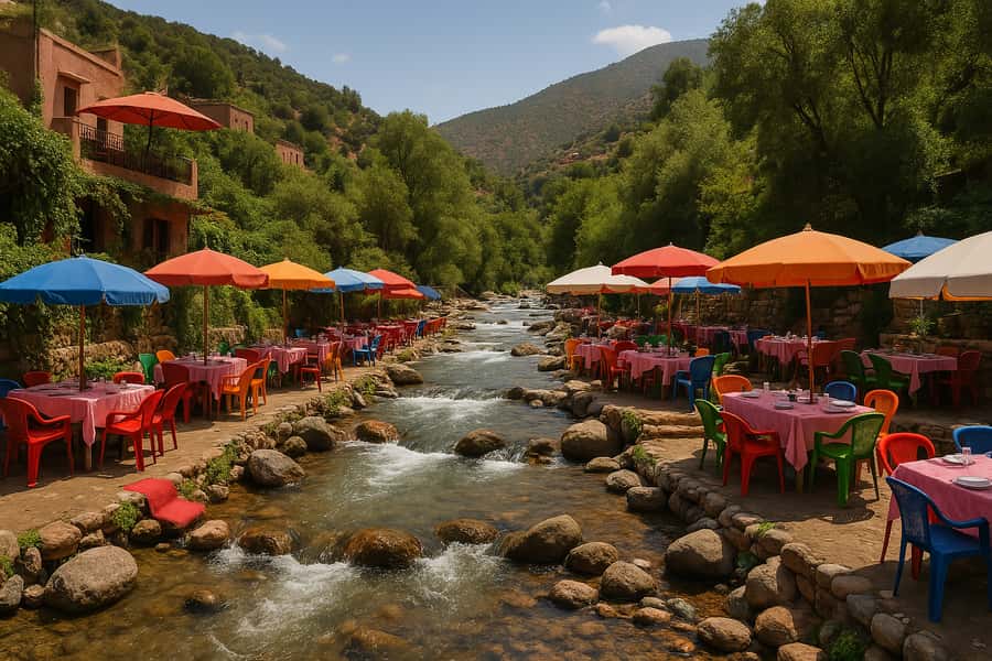 Marrakech: ourika valley lunch & guided hike to waterfalls - Leaving Marrakech for the High Atlas