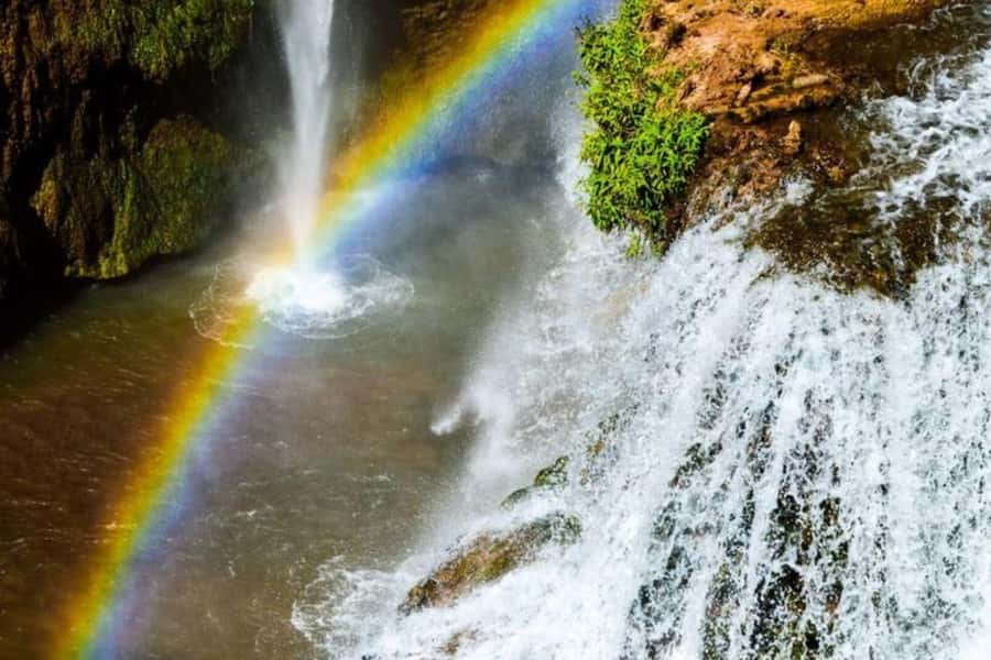Marrakech: Ouzoud Waterfalls Trip, Guided Hike & Boat Option - Arriving at the 110-meter Ouzoud Falls