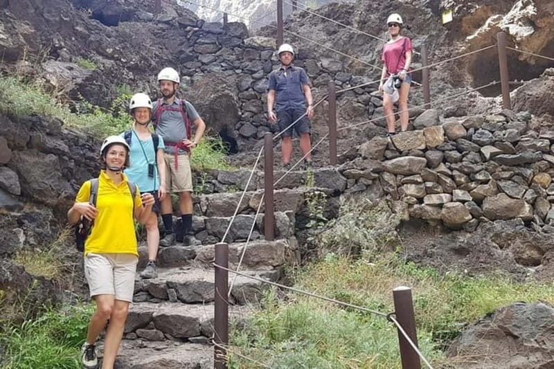 MASCA GORGE Trail: Guided Hike - Entering the gorge at 680 metres