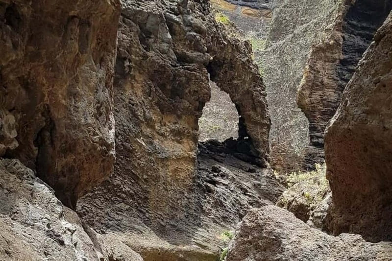 MASCA GORGE Trail: Guided Hike - What you see on the descent