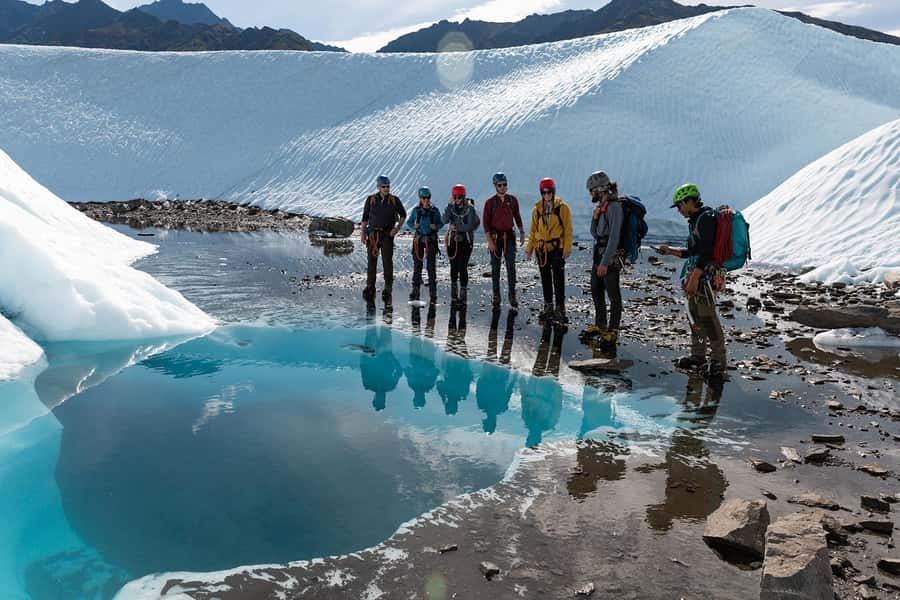 Matanuska Glacier Adventure Trek - Five hours on shifting ice