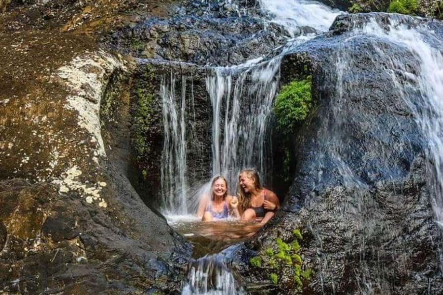Mauritius: 7 Waterfalls Hike with Lunch and Hotel Transfers - Entering the Tamarind Falls Valley from Henrietta