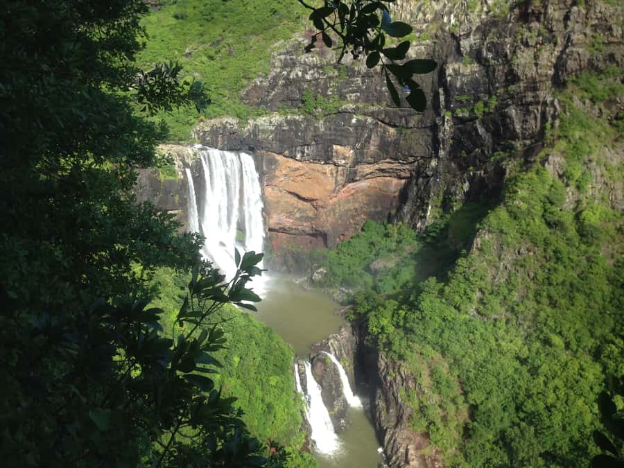 Mauritius: Full Canyon Tamarind Falls 5-Hour Hike - Seven cascades, steep ground, and slippery paths