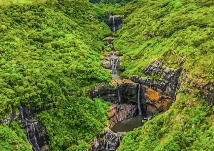 Mauritius: Full Canyon Tamarind Falls 5-Hour Hike - From Henrietta Bus Station to the canyon