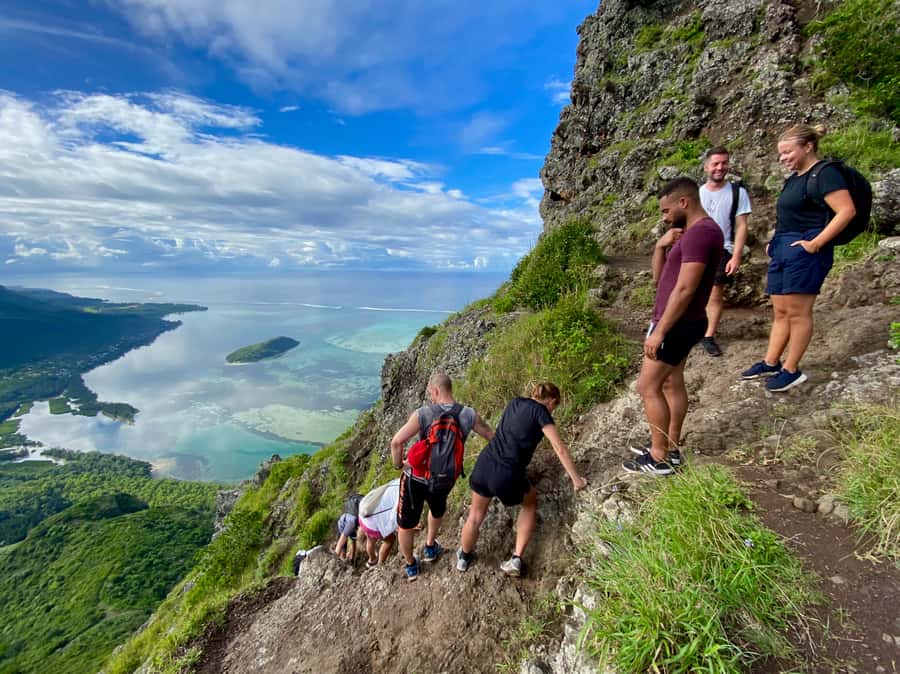 Mauritius: Le Morne Mountain UNESCO Eco Hike - Four climbing sections above 340 meters