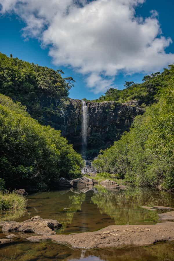 Mauritius: Tamarind Falls Highlights 3-Hour Hiking Trip - Entering the canyon after the first 30 minutes