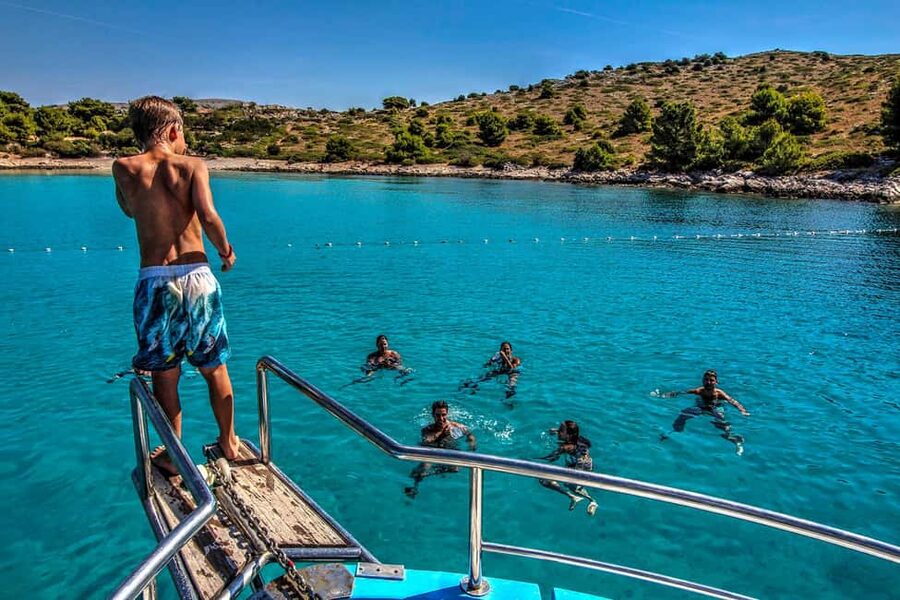 Mikado Kornati Excursion with snorkeling and hiking stops - The two-hour cruise into Kornati National Park