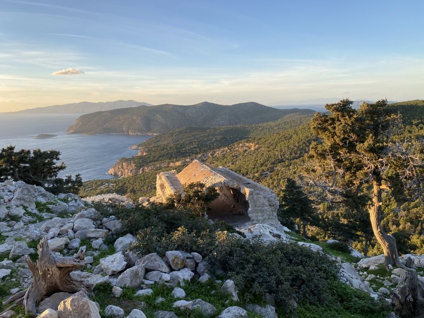 Monolithos: Small Group Hike and Sunset at Monolithos Castle - Leaving Monolithos village for the coast
