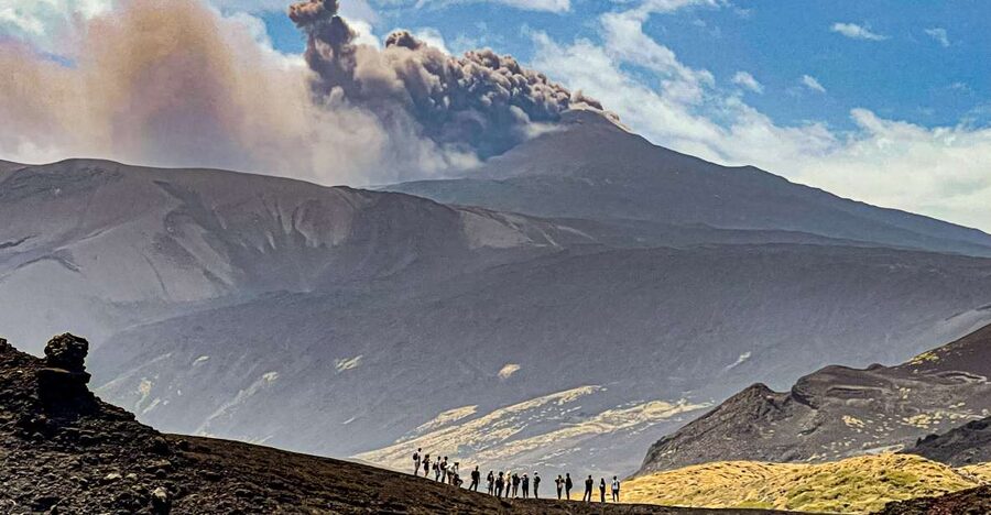 Mount Etna: Craters of the 2002 Eruption Trekking Experience - The buried Hotel delle Betulle