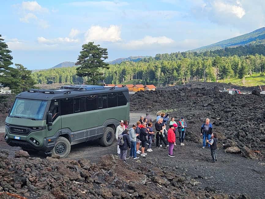 Mount Etna: North Upper Craters Guided Tour by 4x4 with Trek - The ruined Le Betulle Hotel and the 2002 lava flow