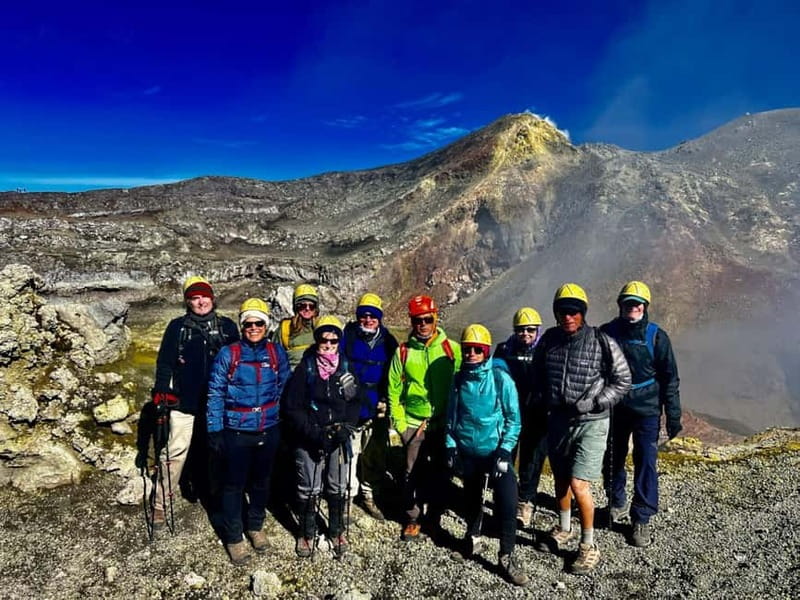 Mount Etna: Summit Trekking Tour - The summit craters and Cratere Centrale