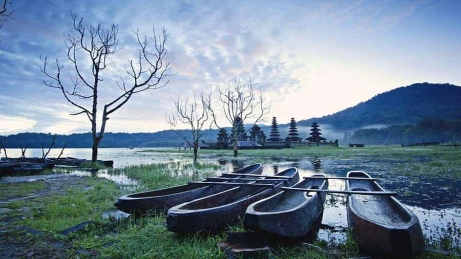 Munduk: Twin Lakes Jungle Hike with Lake Canoe and Waterfall - Guides, drivers, and the private-group option