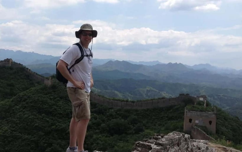 Mutianyu Great Wall 5-KM Guided Hike with Uphill Cable Car - 9:30 at Mutianyu, with the cable car doing the hard work