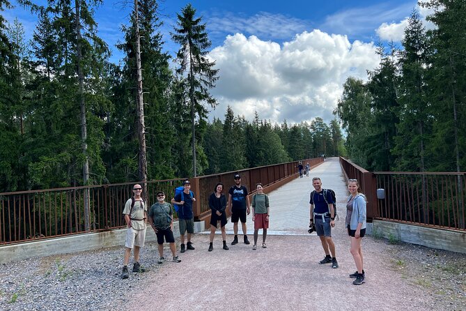 National Park Hike & Finnish Smoke Sauna Experience with Campfire Lunch - A gentle 6-kilometer walk through Sipoonkorpi