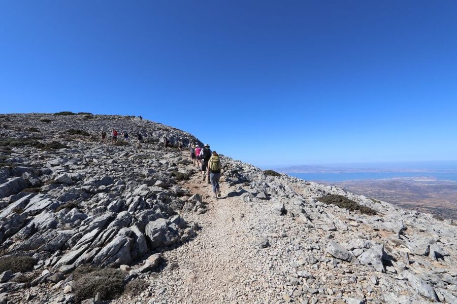 Naxos: Hike to the Top of Mount Zas with a Guide - The summit view over Naxos and the Aegean