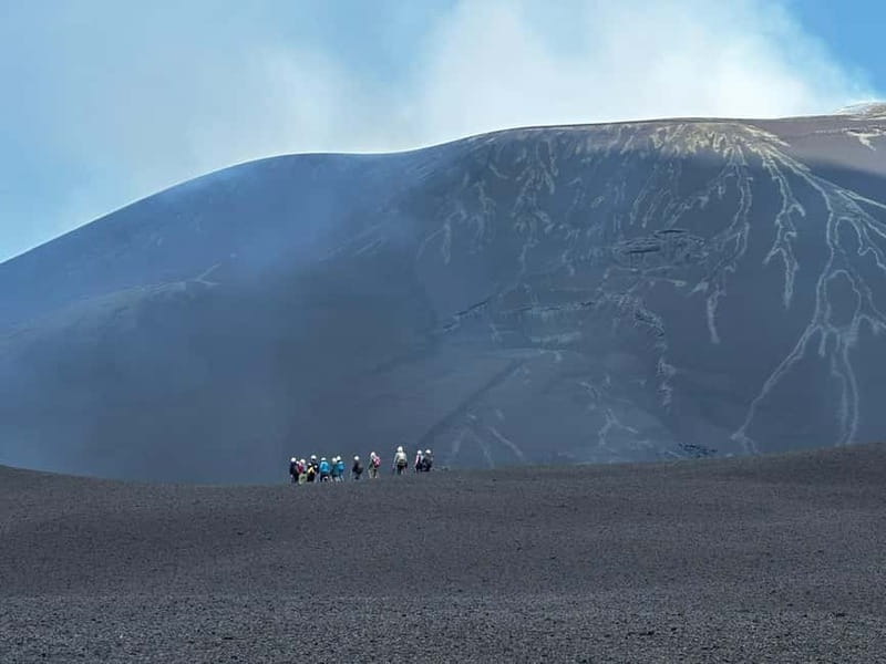 Nicolosi: Mount Etna Central Crater Guided Trekking Tour - Ionian coast views and the Valle del Bove