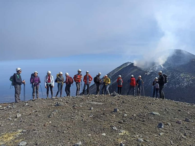 Nicolosi: Mount Etna Central Crater Guided Trekking Tour - The cable car and off-road climb