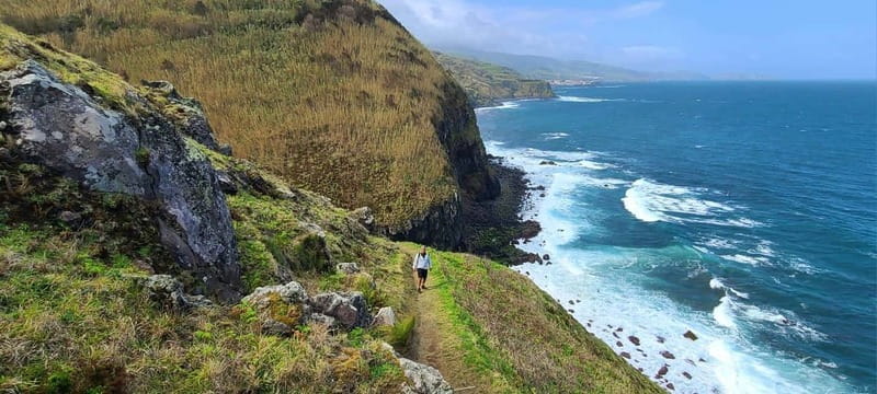 Nordeste/Northeast coast FULL DAY Waterfalls Hike - Coastal paths that cars cannot reach