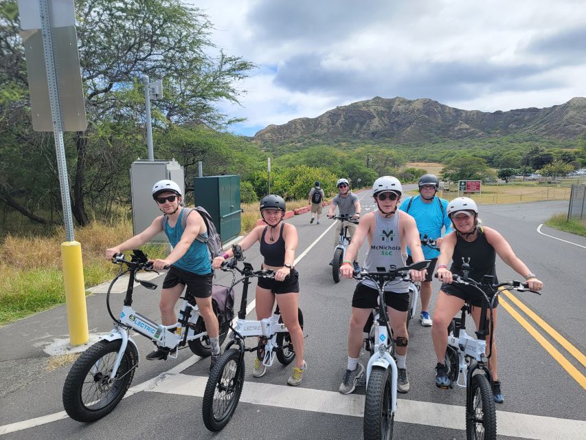 Oahu: Honolulu E-Bike Ride and Diamond Head Hike - Practical details that affect your day