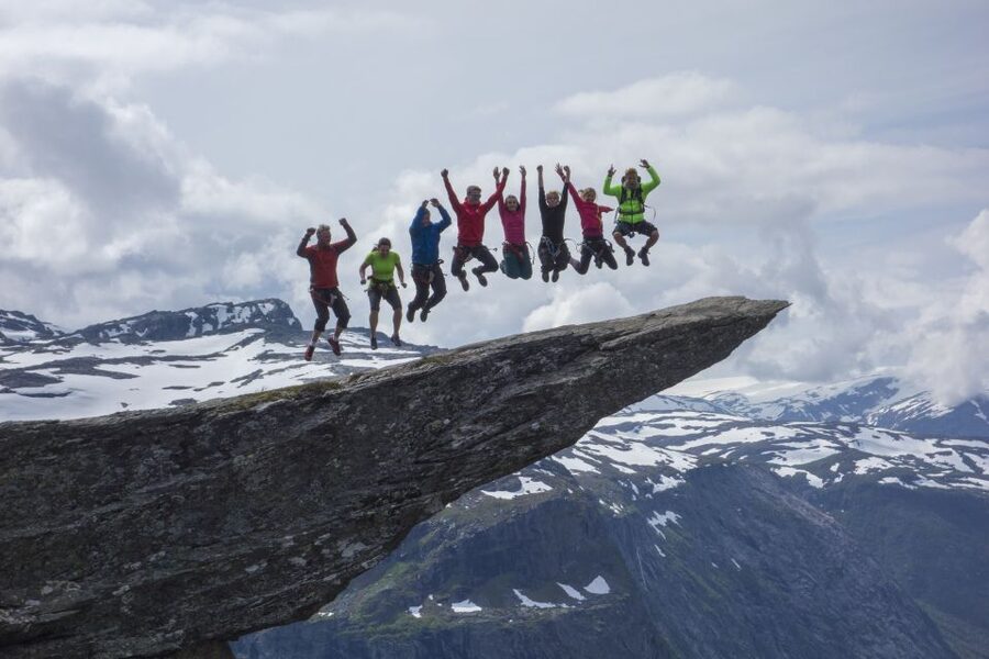 Odda: Full-Day Trolltunga Hiking, and Climbing Tour - The final 3 kilometers to Trolltunga
