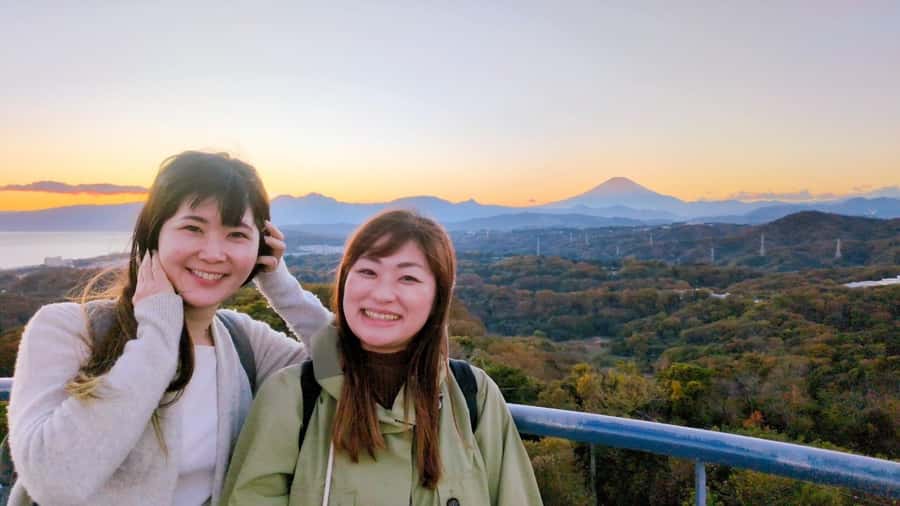 Oiso: Adventure Hike to See Mt. Fuji & Historic Coastal Walk - Tombs, town views, and the walk back downhill