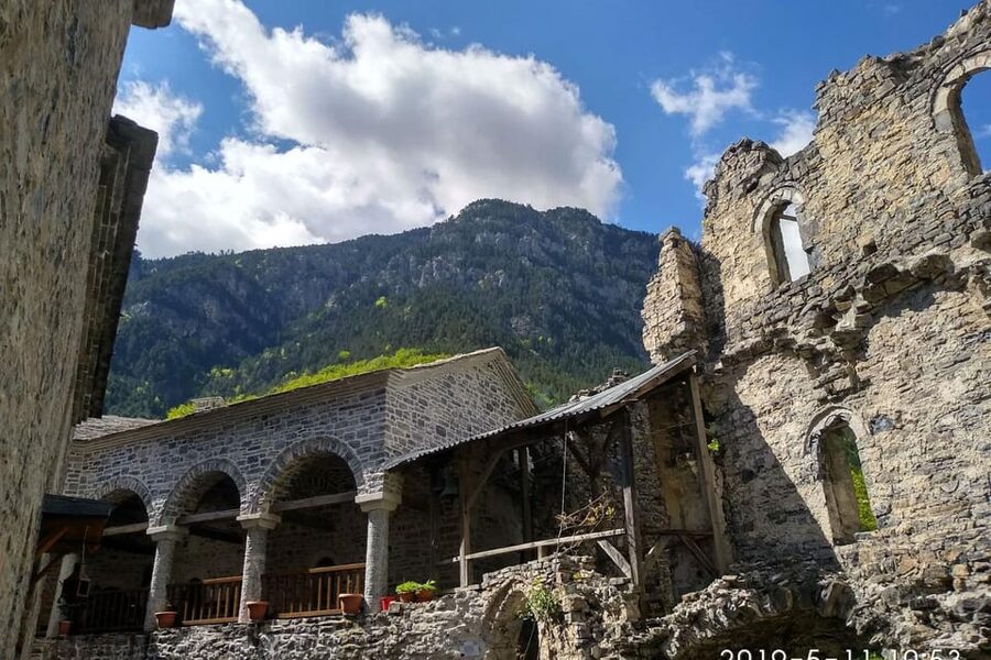 Olympus Highlights Hike - Prionia at 1,100 meters