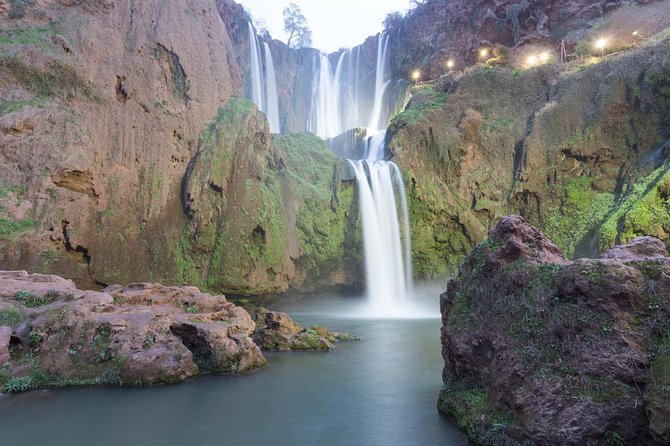 Ouzoud Waterfalls Guided Hike and Boat Trip from Marrakech - Leaving Marrakech in a 17-seat minibus
