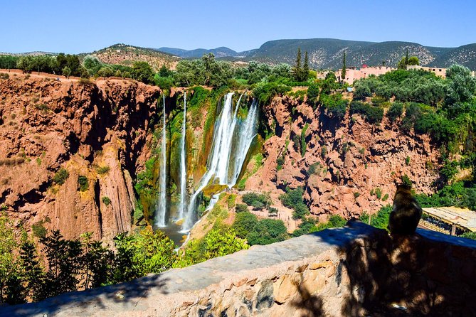 Ouzoud Waterfalls Guided Hike and Boat Trip from Marrakech - The short boat trip below the cascades