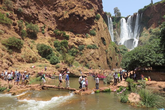 Ouzoud Waterfalls Guided Hike and Boat Trip from Marrakech - Monkeys, olive groves, and Berber culture