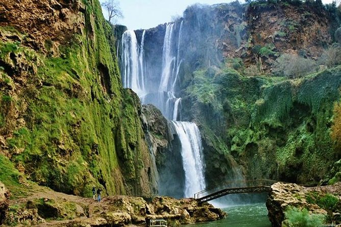 Ouzoud Waterfalls Guided Hike and Boat Trip from Marrakech - Arriving at Morocco’s highest waterfall
