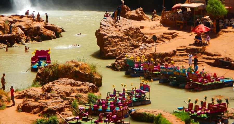 Ouzoud Waterfalls: Majestic Guided Hike and Adventure - The Ouzoud Waterfalls from Marrakech