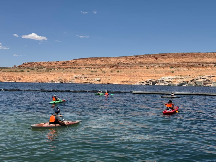 Page: Lake Powell Kayak & Water Antelope Canyon Hiking Tour - Smart packing for Lake Powell
