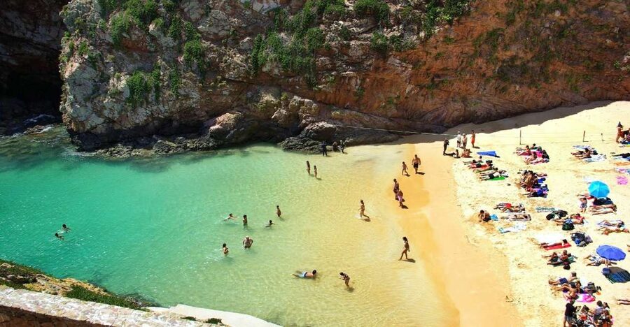 Peniche: Berlengas Island Trip, Hiking and Cave Tour - The glass-bottom boat and Berlenga’s sea caves