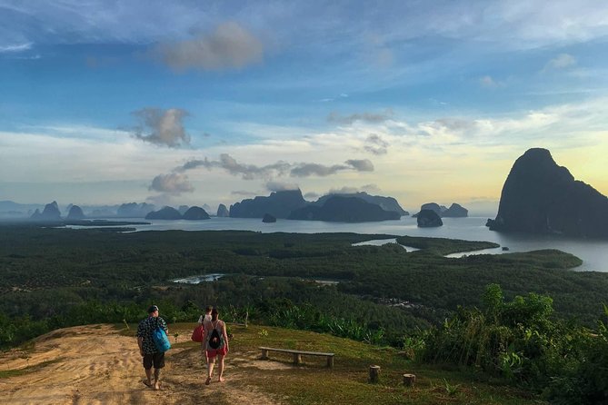 Phang Nga Treasures Sunrise Trekking and No-crowd James Bond by longtailed boat - A longtail boat puts you close to the limestone