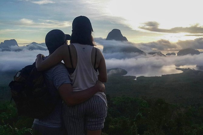 Phang Nga Treasures Sunrise Trekking and No-crowd James Bond by longtailed boat - Samet Nangshe gives you the day’s big view