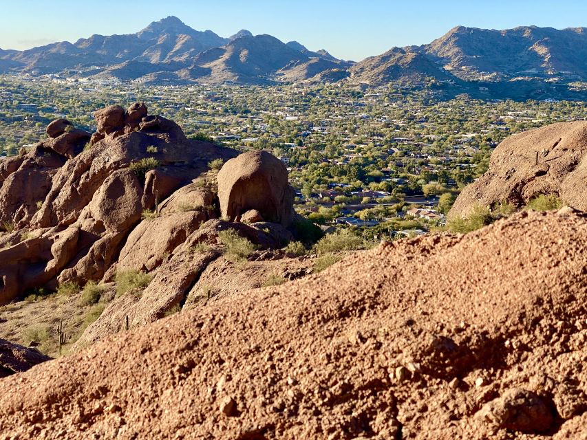 Phoenix: Amazing Two-Hour Guided Hike in the Sonoran Desert - The mountain saddle and the big payoff