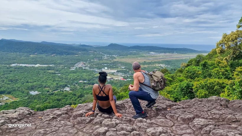 Phu Quoc: Tien Son Dinh 6-Hour Jungle Trekking Adventure - The summit view at 280 meters