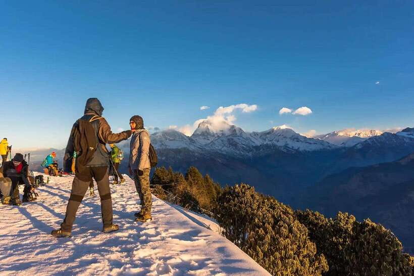 Pokhara: 2-Day Ullerai, Ghorepani & Poon Hill - Sunrise Trek - Poon Hill before sunrise