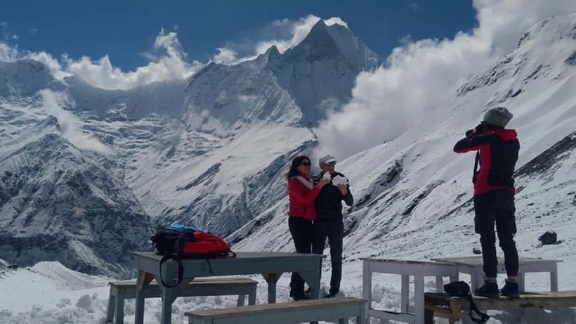 Pokhara: 7-Day Annapurna Base Camp Trek & Natural Hot Spring - Day three: Chomrong to Himalaya through bamboo forest