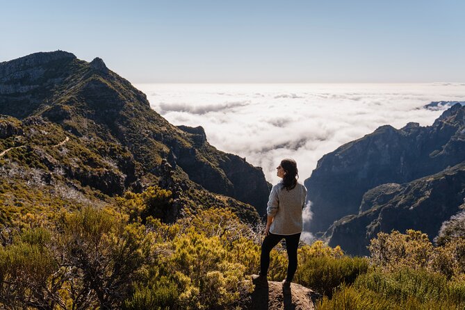 PR1 Pico do Arieiro Self-Guided Hiking Transfer (Morning slot) - Starting high at Pico do Arieiro