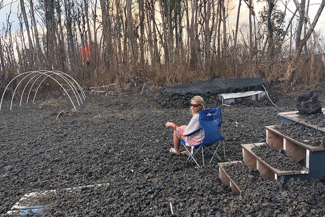 Private Electric Bike Tour with Lava Hike in Pāhoa - Crossing three fissures on foot