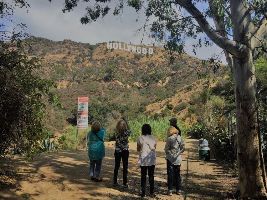 Private Hollywood Sign Adventure Hike - Reaching the back of the Hollywood Sign