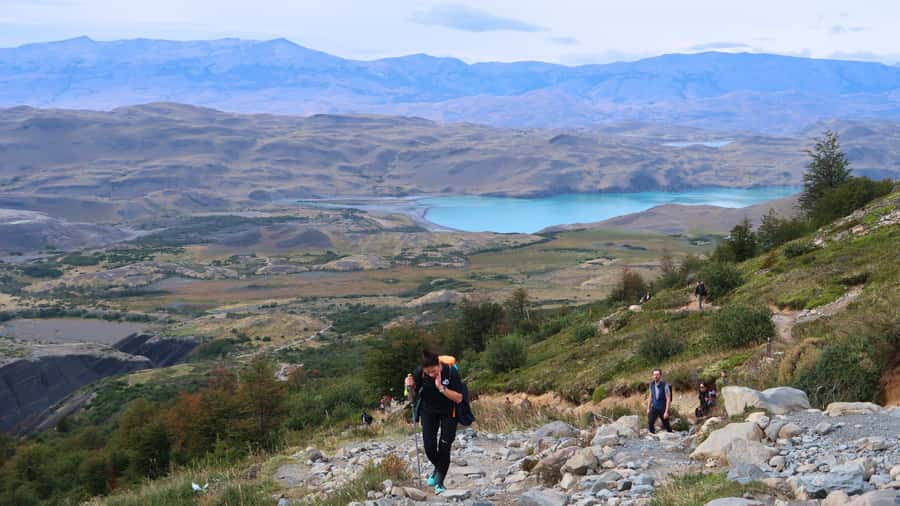 Puerto Natales: Base Torres Small Group Trekking - The four to five hour ascent