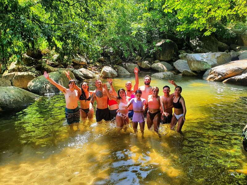 Puerto Vallarta: 4-Hour Jungle Hike and Waterfall Swim - The optional second waterfall and bay lookout