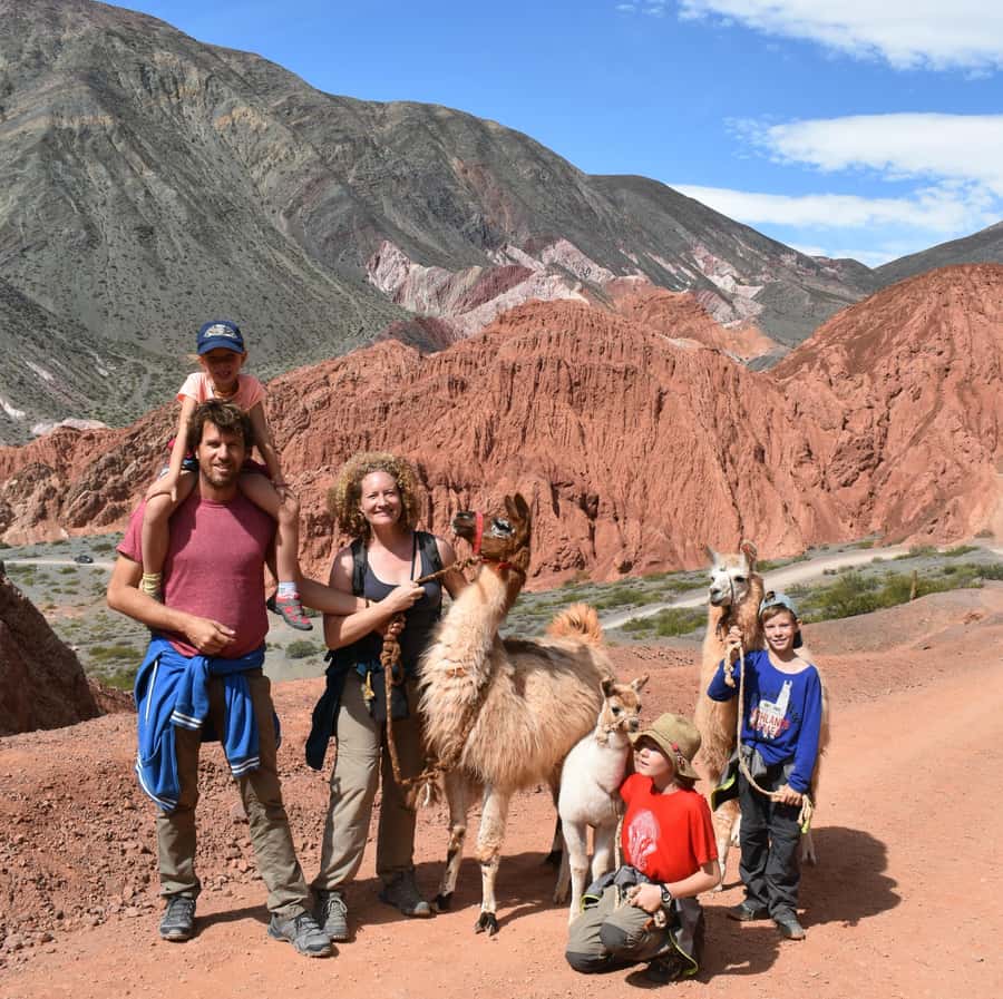 Purmamarca: Hiking with Llamas through multicolored mountains - Why the small group matters here