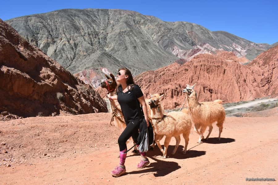 Purmamarca: Hiking with Llamas through multicolored mountains - Is two hours enough for Purmamarca?
