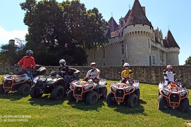 Quad hike 3h30 Vineyards of Dordogne - The Château de Monbazillac viewpoint